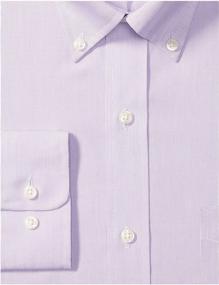 img 3 attached to Non Iron Gingham Classic Button Collar Shirt
