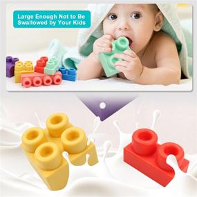 img 3 attached to Toddlers 👶 Teething Stacking for Learning