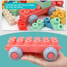 img 1 attached to Toddlers 👶 Teething Stacking for Learning