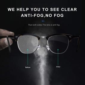 img 3 attached to 👓 Premium Anti-Fog Cloth: Reusable Defog Cloth for Masks, Glasses, Goggles, Helmet, Eyeglass, Camera - 1 PC