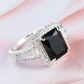 img 1 attached to 💍 Ювелирные изделия для помолвки из стерлингового серебра от Finemall.