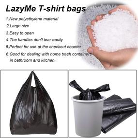 img 1 attached to 🛍️ Lazyme Plastic Shopping Bag: Convenient Multi-Use Grocery Solution