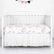 tillyou natural nursery toddler bedding logo
