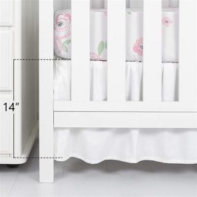 img 1 attached to TILLYOU Natural Nursery Toddler Bedding