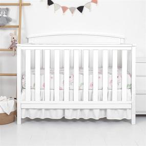 img 3 attached to TILLYOU Natural Nursery Toddler Bedding