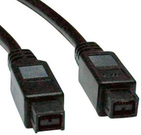 img 1 attached to 🔥 Tripp Lite FireWire 800 IEEE 1394b Hi-speed Cable (10-ft, 9pin/9pin): Reliable Data Transfer & Durability