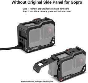 img 2 attached to 📷 Кейс SmallRig Hero10/9 для GoPro Hero9 Black 3084: Непревзойденная защита и универсальность.