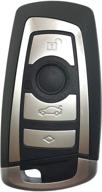 horande bmw key fob case replacement for f series x3 x4 x5 x6 m5 keyless entry remote control key shell - fits 1 3 4 5 6 7 series logo