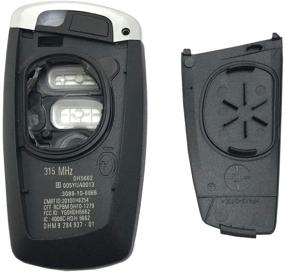img 3 attached to Horande BMW Key Fob Case Replacement for F Series X3 X4 X5 X6 M5 Keyless Entry Remote Control Key Shell - Fits 1 3 4 5 6 7 Series