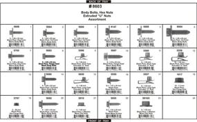 img 1 attached to 🔩 Streamline Repairs with Disco Automotive 8603 Universal Body Bolt Fastener Assortment