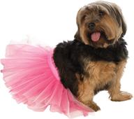 🎀 rubie's pink pet tutu - medium/large size логотип