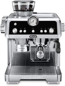 img 4 attached to De'Longhi La Specialista Espresso Machine: Sensor Grinder, Dual Heating System, Advanced Latte System & Hot Water Spout for Americano Coffee or Tea, Stainless Steel EC9335M