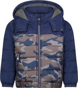 img 3 attached to 🧥 Stay Cozy and Stylish: Kosh Jacket Snowbib Snowsuit Print for Boys' Clothing at Jackets & Coats