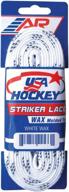 🏒 stryker waxed hockey skate laces by a&amp;r логотип