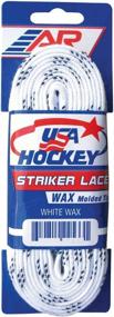 img 2 attached to 🏒 Stryker Waxed Hockey Skate Laces by A&amp;R