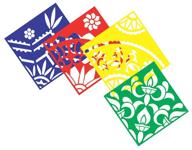 🎨 roylco classic rangoli mega stencil, 11x11 size - ideal for intricate rangoli designs logo