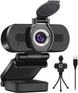 📷 larmtek 1080p full hd webcam: ideal for conference and video calls on computer, laptop, pc, mac, desktop - pro stream webcam with plug-and-play video calling and built-in microphone logo