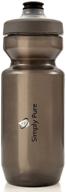 stay hydrated and eco-friendly with simply pure purist bpa-free water bottle by specialized bikes logo