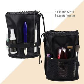 img 3 attached to Unlock Endless Possibilities with Drawstring ELIZA JOHN Cosmetics Multi Functional Solution
