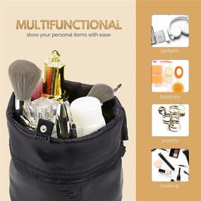 img 2 attached to Unlock Endless Possibilities with Drawstring ELIZA JOHN Cosmetics Multi Functional Solution