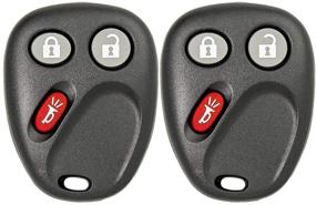 img 4 attached to 2 пакета бесключевых пультов Keyless2Go LHJ011 для замены 3-кнопочных пультов входа в автомобили.