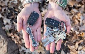 img 3 attached to 🔑 Efficient KeySmart: Compact Holder & Keychain Organizer (Up to 8 keys, Mossy Oak)