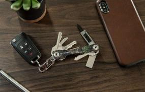 img 1 attached to 🔑 Efficient KeySmart: Compact Holder & Keychain Organizer (Up to 8 keys, Mossy Oak)