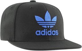 img 2 attached to 🧢 adidas Originals Men's Trefoil Chain Flatbrim Snapback Cap: Stylish and Trendy Headwear for Men