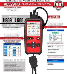 img 1 attached to Автосканер Autel AL529HD Autolink Pro Service - высокопрофессиональный диагностический инструмент высокой четкости, 1 шт.