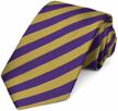 tiemart dark purple formal striped men's accessories and ties, cummerbunds & pocket squares logo