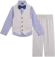 nautica 4-piece dress shirt boys' clothing 👔 set - ideal for suits & sport coats logo