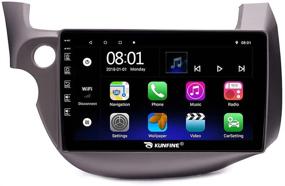 img 4 attached to 🚗 Улучшите свой Honda Fit: Android 10 автомобильное навигационное стерео-мультимедиа-плеер GPS радио 2.5D IPS сенсорный экран - Fit 2008-2013