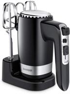 300w ultra power electric hand mixer by shardor with turbo for whipping, mixing cookies, brownies, cakes, dough batters логотип