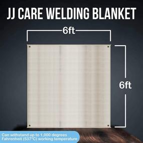 img 1 attached to Welding Blanket 850GSM Fiberglass Curtain