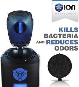 img 1 attached to 🌬️ Cutting-edge OION Technologies B-1000 Permanent Filter Ionic Air Purifier Pro Ionizer with UV-C Sanitizer – New (Black)