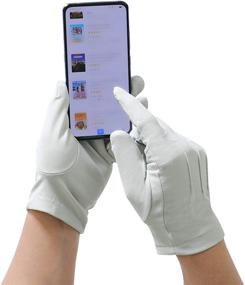 img 2 attached to Bienvenu Driving Gloves Touchscreen Protection