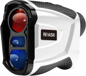 img 4 attached to 🏌️ REVASRI Golf Rangefinder with Slope, Flagpole Lock, Vibration, and 6.5X Magnification, 5-600 Yards Range Finder - Rechargeable Laser for Golfing and Hunting (Model 3M02)