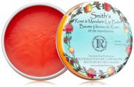 💄 rose and mandarin lip balm by rosebud smith - 0.8 ounce logo