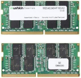 img 3 attached to 💻 Mushkin Essentials – 32GB DDR4 Laptop SODIMM Memory Kit – 2400MHz (PC4-19200) CL-17 – 260-pin 1.2V Notebook RAM – Dual-Channel – Low-Voltage – (MES4S240HF16GX2)