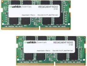 img 4 attached to 💻 Mushkin Essentials – 32GB DDR4 Laptop SODIMM Memory Kit – 2400MHz (PC4-19200) CL-17 – 260-pin 1.2V Notebook RAM – Dual-Channel – Low-Voltage – (MES4S240HF16GX2)