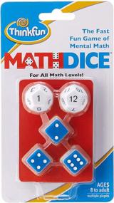 img 3 attached to 🎲 Fun Math Dice Game by ThinkFun: Enhancing Mental Math Skills for Kids Ages 8 and Up