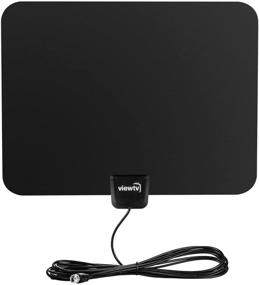 img 3 attached to 📺 Enhance Your TV Experience with the ViewTV 50 Mile Digital TV Antenna - Indoor Amplified HDTV for UHF/VHF 1080P Channels