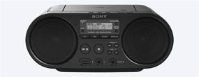 img 1 attached to 🎵 Compact Sony CD Player Boombox with Digital Tuner, AM/FM Radio, and Mega Bass Reflex for Enhanced Stereo Sound System