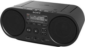 img 3 attached to 🎵 Compact Sony CD Player Boombox with Digital Tuner, AM/FM Radio, and Mega Bass Reflex for Enhanced Stereo Sound System