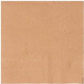 img 4 attached to 🍽️ 500 Pack of 5 x 5 Inch Brown Kraft Paper Napkins by Kraft Party Supplies