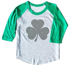 img 1 attached to 🍀 SoRock Studded Shamrock Boys' Clothing for Toddlers