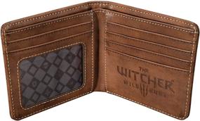 img 3 attached to Men's Accessories: 💼 JINX Witcher Medallion Bi-Fold Wallet