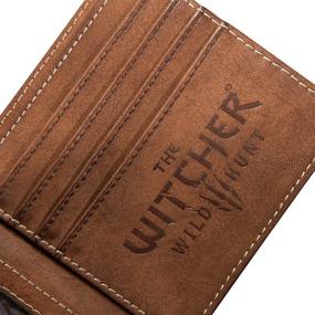 img 2 attached to Men's Accessories: 💼 JINX Witcher Medallion Bi-Fold Wallet