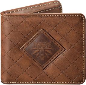 img 4 attached to Men's Accessories: 💼 JINX Witcher Medallion Bi-Fold Wallet
