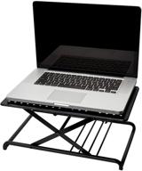 💻 enhance your laptop experience with the artesa metal adjustable riser stand in black logo